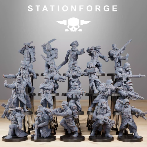 Фигурка GrimGuard Builder Kit Separate Heads