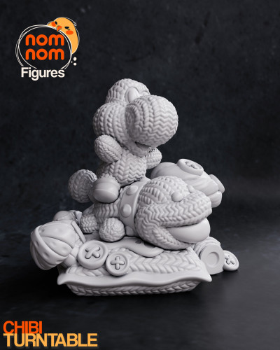 Фигурка Chibi Yoshi - Yoshi's Woolly World