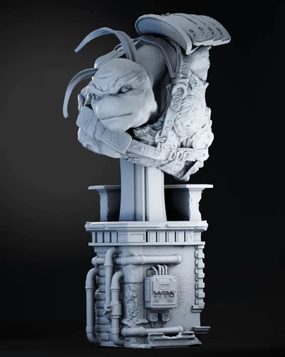 Фигурка Leo Bust TMNT Tortuga Ninja