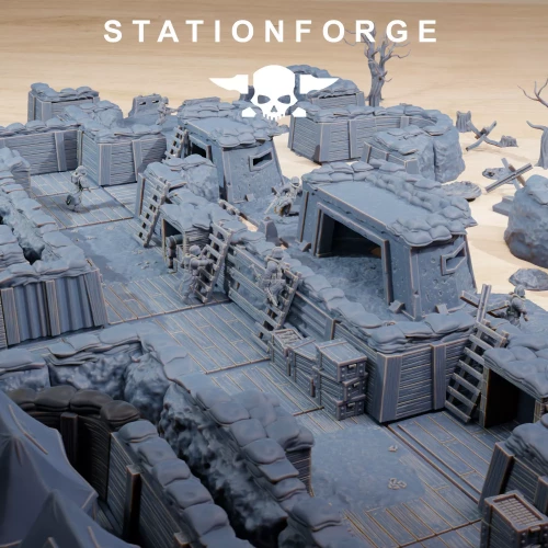 Фигурка GrimGuard Trench Terrain