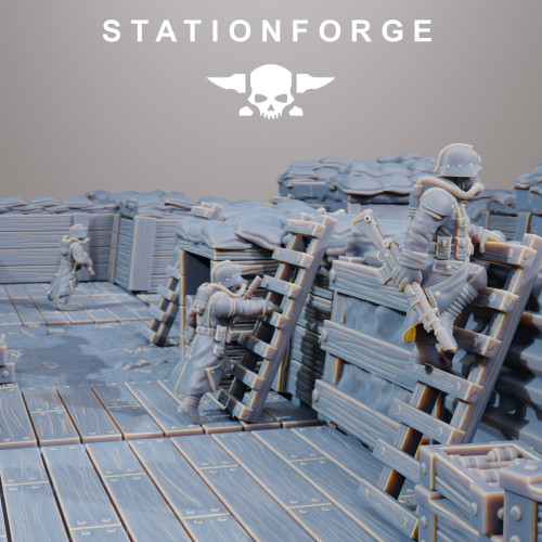 Фигурка GrimGuard Trench Terrain