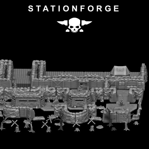 Фигурка GrimGuard Trench Terrain