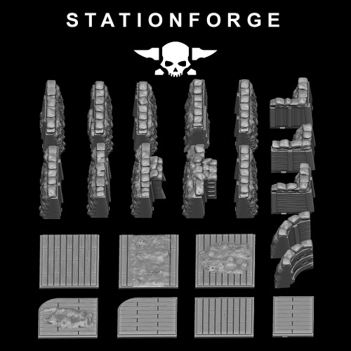 Фигурка GrimGuard Trench Terrain
