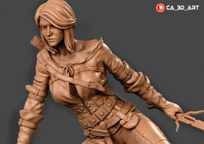 Фигурка Ciri — CarlosE