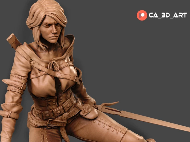 Фигурка Ciri — CarlosE