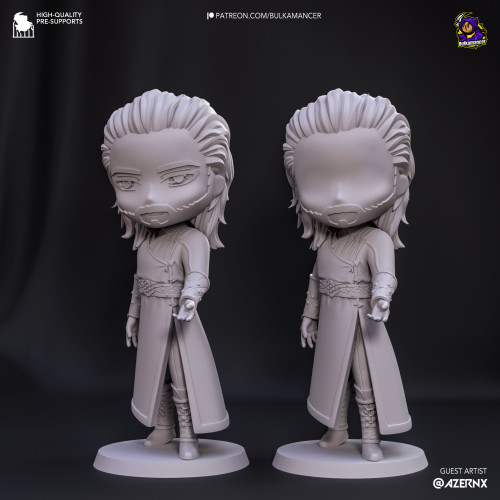 Фигурка Chibi Origin Characters (Complete Set of 6) | Baldur's Gate 3 | 100mm