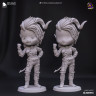 Фигурка Chibi Origin Characters (Complete Set of 6) | Baldur's Gate 3 | 100mm