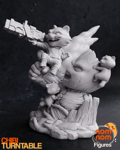 Фигурка Chibi Rocket - Guardians of the Galaxy