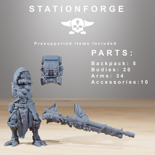 Фигурка Scavenger Rangers Builder Kit