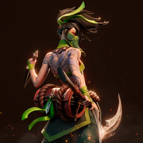 Фигурка Akali