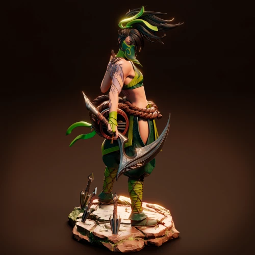Фигурка Akali