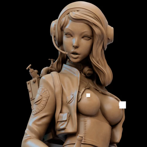 Фигурка Retro Pinup Astronaut NSFW