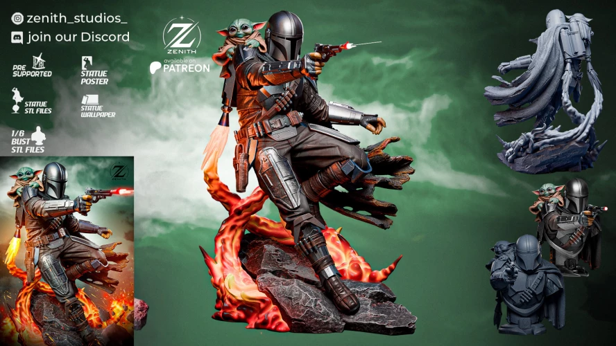 Фигурка Mandalorian Grogu