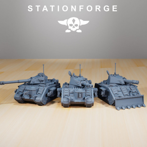 Фигурка GrimGuard Battle Tank