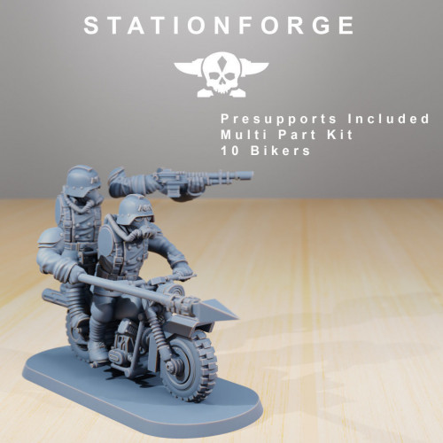 Фигурка GrimGuard Death Bikers