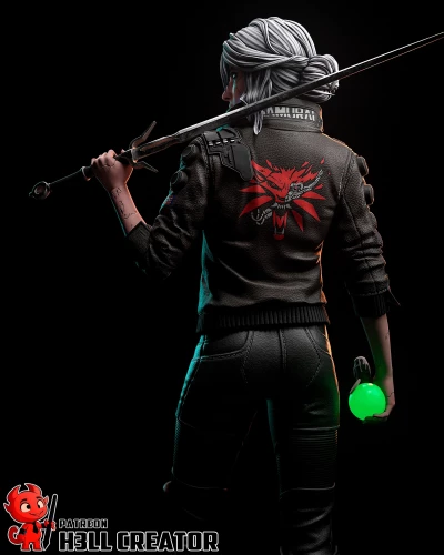 Фигурка Ciri (Cyberpunk 2077)