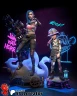 Фигурка Сrazy blue girl and Little cosplayer SET