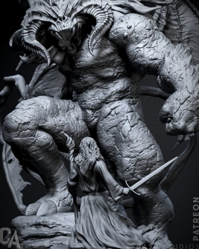 Фигурка Balrog Vs Gandalf