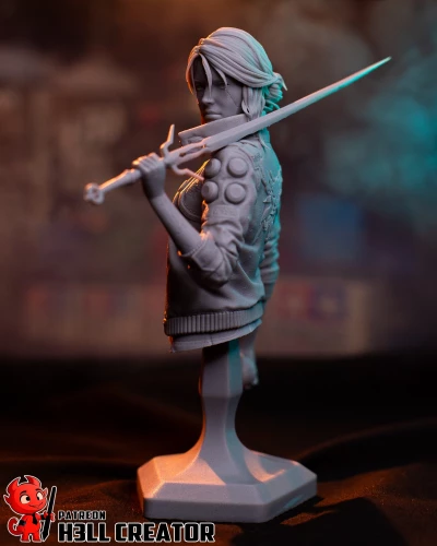 Фигурка Bust of Ciri (Cyberpunk)