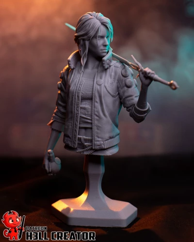 Фигурка Bust of Ciri (Cyberpunk)