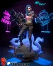 Фигурка Сrazy blue girl Non Hooded version