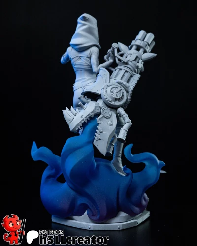 Фигурка Сrazy blue girl Non Hooded version