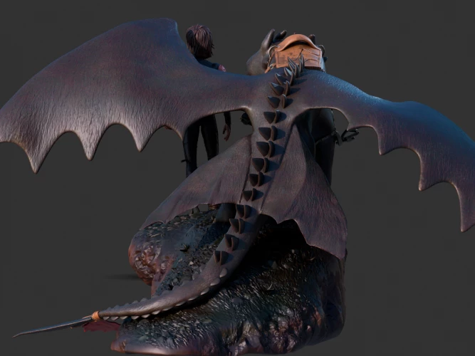 Фигурка Toothless Hiccup