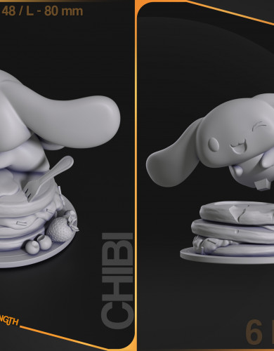 Фигурка Chibi Cinnamoroll - Hello Kitty