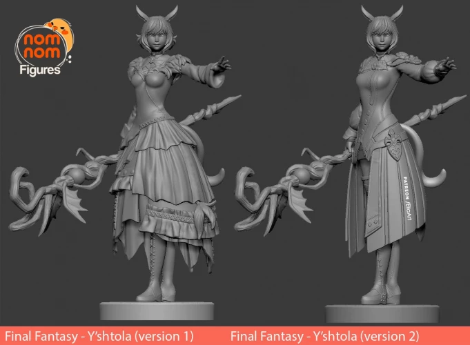 Фигурка Y'shtola Rhul - Final Fantasy XIV - Version 1 and 2