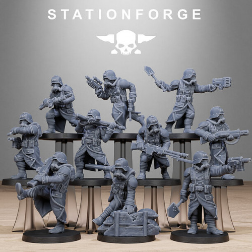Фигурка GrimGuard Shovel Trenches