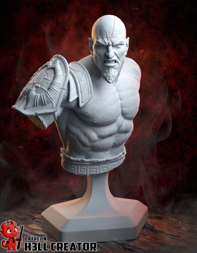 Фигурка Bust of Kratos version 2 | God of War 3