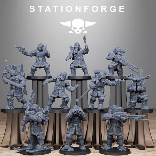 Фигурка GrimGuard Frostwatch Patrol