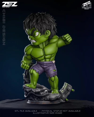 Фигурка Hulk Chibi