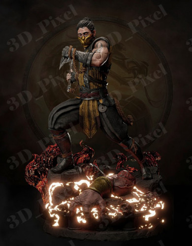 Фигурка Скорпион из Mortal Kombat