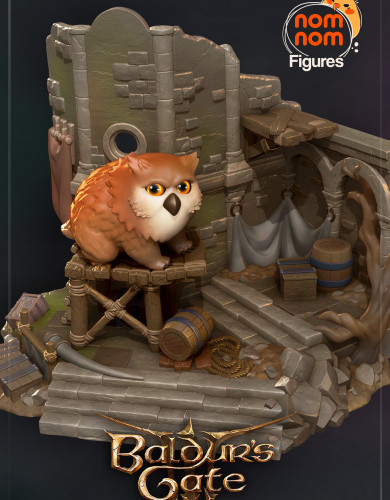 Фигурка Chibi Baby Owlbear - Baldur's Gate
