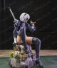 Фигурка 2B сидящая с мечом из NieR Automata, изображение 2