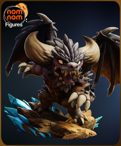Фигурка Chibi Nergigante - Monster Hunter World