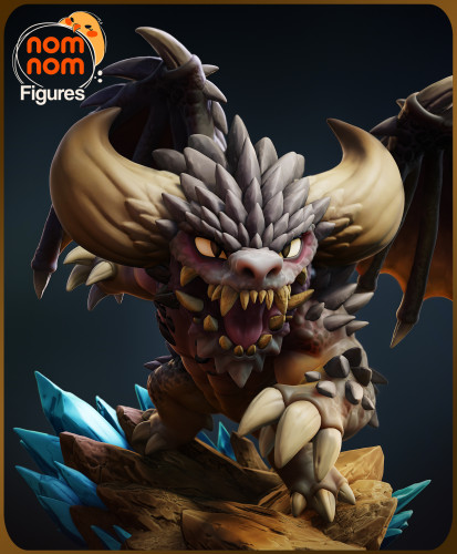Фигурка Chibi Nergigante - Monster Hunter World