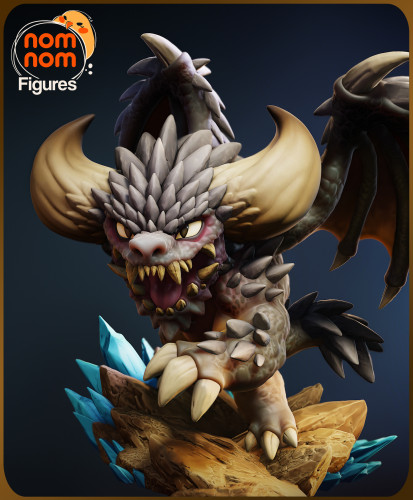 Фигурка Chibi Nergigante - Monster Hunter World