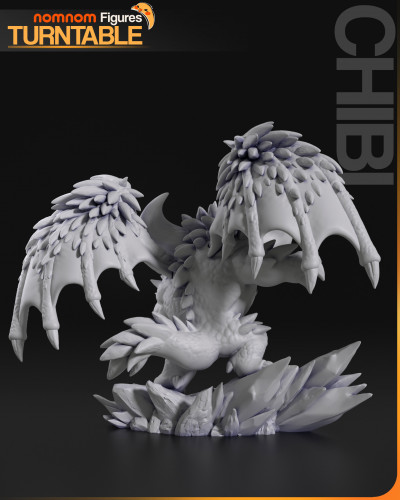 Фигурка Chibi Nergigante - Monster Hunter World