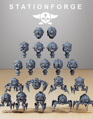Фигурка Servo Bots and Servo Heads 20 MODELS