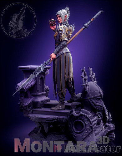 Shadowheart Dark Justiciar из игры Baldurs Gate 3