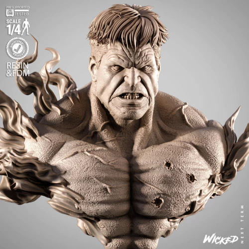 Фигурка Marvel Red Hulk Portrait Bust
