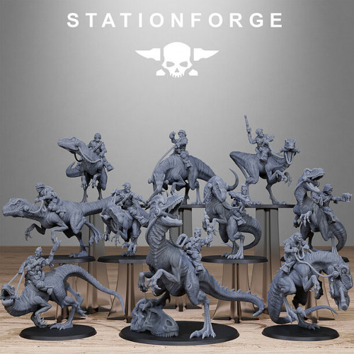 Фигурка GrimGuard Jungle Raptors