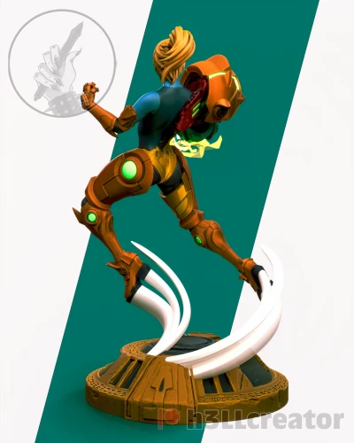 Фигурка Samus Half Armor version