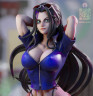 Фигурка Нико Робин в летнем наряде у пальмы из One Piece, изображение 3