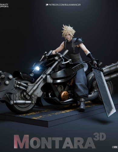 Фигурка Клауд Страйф из игры Последняя фантазия VII (Final Fantasy VII)