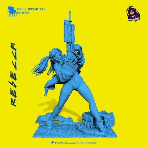Фигурка Rebecca | Cyberpunk: Edgerunners | 255mm