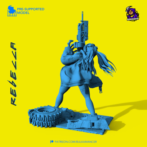 Фигурка Rebecca | Cyberpunk: Edgerunners | 255mm