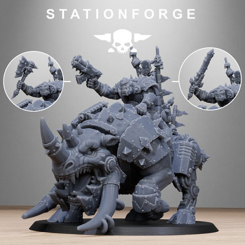 Фигурка Orkaz Brast-Rider Warlord